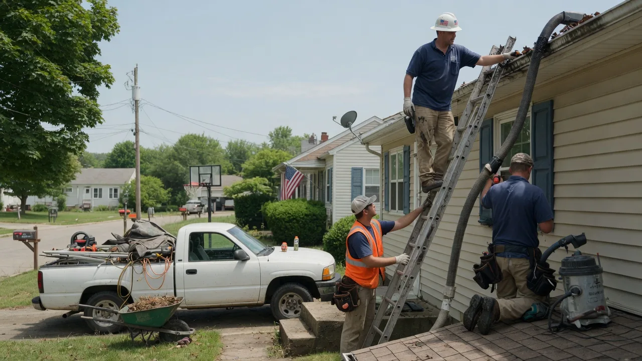 Gutter Installation in Versailles, NY near me